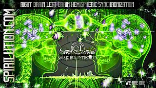 ★Left Brain/Right Brain Hemispheric Synchronization Formula★(Binaural Beats Healing Frequency Music)