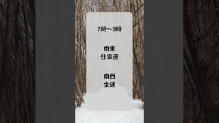 2月13日「奇門遁甲開運朝散歩」 #吉方位 #奇門遁甲 #開運行動