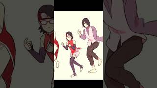 Like uchiha dance vs Uzumaki dance 🎉❤ best moments 💖#naruto #trending #shorts #dance #fyp