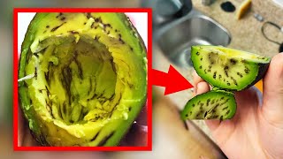 If Your AVOCADO Has These DARK SPOTS, DON’T THROW IT AWAY!