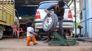 மெக்கானிக் Prank|Car Mechanic Prank with Ungal Kuttipuli