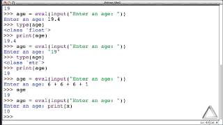 Unit 4 Video 4: Evaluating Strings