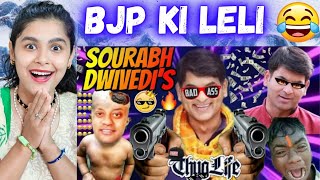 😎SOURABH DWIVEDI ROAST ANDHBHAKT AND BJP🔥LALLANTOP SOURABH THUG LIFE | Indian Reaction | Godi Media