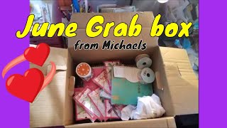 Michaels $4 grab box June 2018