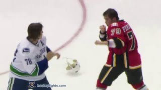 Alexandre Mallet vs Michael Ferland Sep 6, 2013