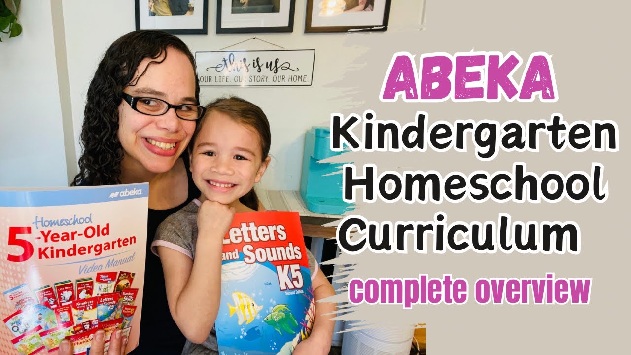 🌟KINDERGARTEN ABEKA HOMESCHOOL CURRICULUM ABEKA K5 UNBOXING & OVERVIEW ...