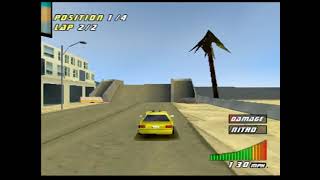 USA Racer (UK PAL PlayStation 1 Version) Gameplay