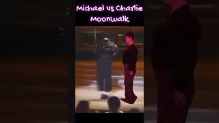 Michael Jackson vs Charlie Chaplin Moonwalk #shorts #fyp #love