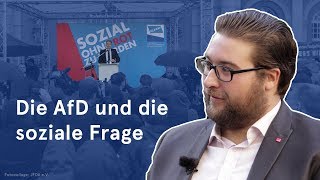 Tacheles: Stefan Dietl über die AfD und die soziale Frage