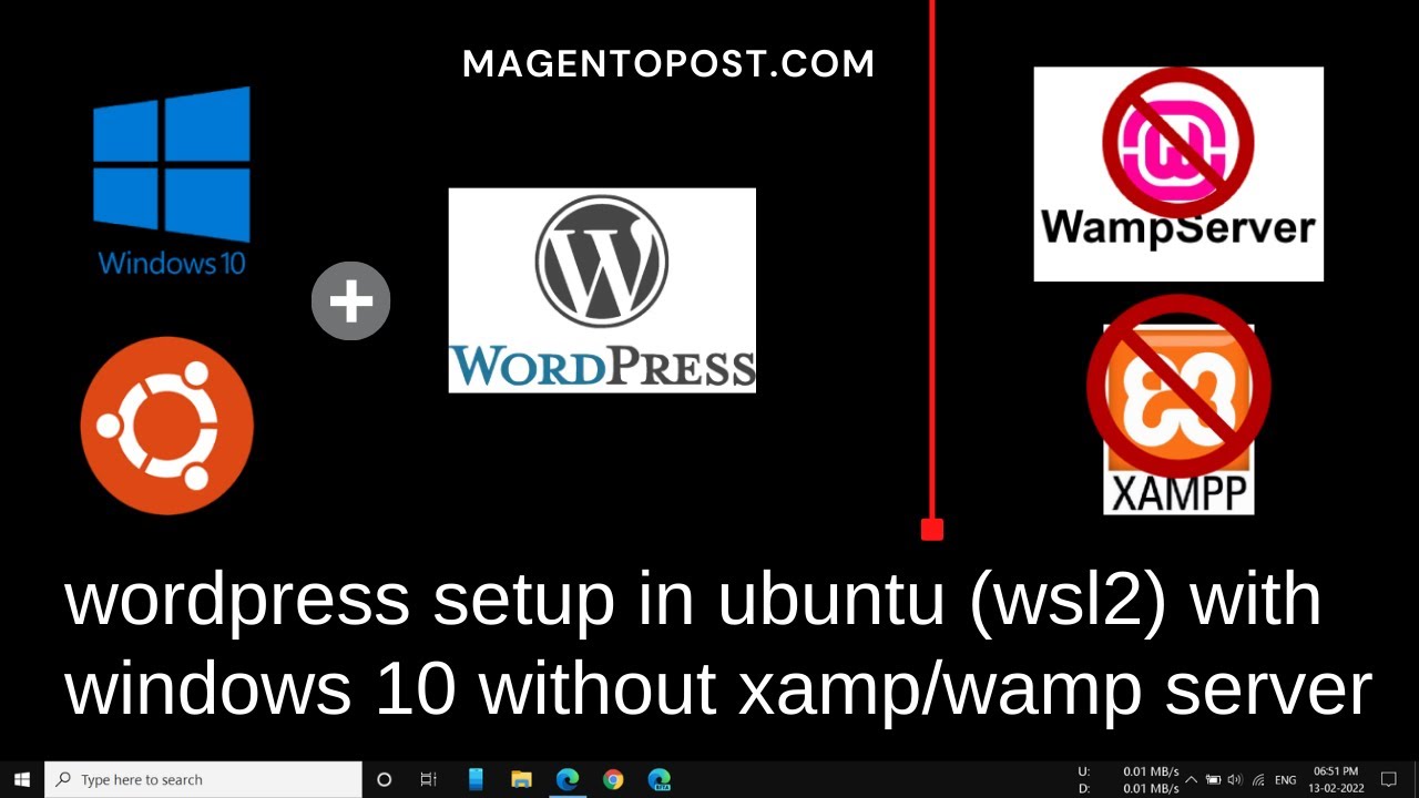 WordPress Install + Apache2 + MySQL8.0 On Ubuntu 20.04 | WSL2 | Windows ...