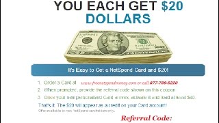 My Netspend refer-friend |Netspend Prepaid Debit Card|