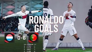 Portugal vs Luxembourg highlights 😱😱#ronaldo #viral #trending #football #cr7 #fifa #highlights #fyp