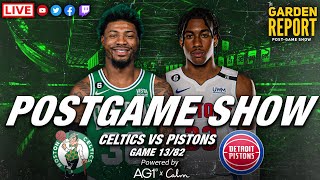 LIVE Garden Report: Celtics vs Pistons Postgame Show