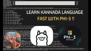 Learn Kannada FAST with AI! 🧠 | Phi3 + Ollama Secrets Revealed 🚀