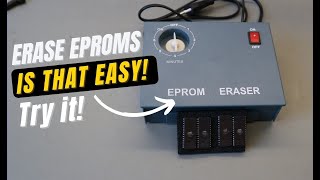 Electronic-Basics: How to erase Eproms. That easy!