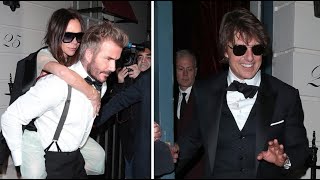 Tom Cruise 'dragged' into David Beckham and Mark Wahlberg's feud after Victoria's party【News】