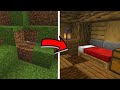 EASY Secret Minecraft Hidden Base Ideas (No Redstone)