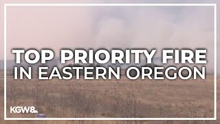 Durkee Fire In Eastern Oregon Is Top Priority In The Us