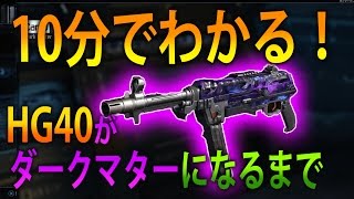 【BO3 実況】 奈々様ファンが行く 10分でわかる！SMG最難関HG-40がダークマターになるまで！！part 439 【ななか】