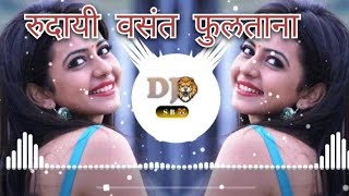 रुदयी वसंत फुलताना dj Marathi Song | rudyi vasant fultana remix song#djremixsong