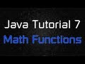 Java Tutorial 7 - Built-in Advanced Math Functions