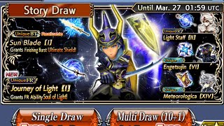 Warrior of Light FR Pulls! [DFFOO GL]