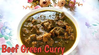 Goan Green Beef Curry Recipe| Beef Curry Recipe| Beef Recipe