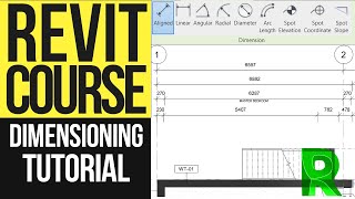 Dimension in Revit Tutorial | Advanced Revit Course 05