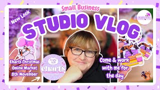 ✨ STUDIO VLOG ✨Come & Work With Me For The Day ✨ Only 4 Days To Go TO The Eharts Online Market ✨