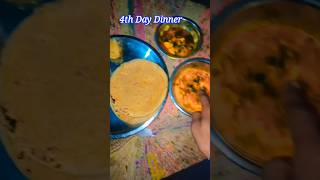 5 Day//5/75 days healthy food challenge/Daily dinner /challenge 75 days #food #viral #comedy #shorts