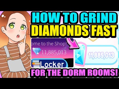 HOW TO GET DIAMONDS *FAST* FOR CAMPUS 3! Best Diamond Farming Routine FOR THE DORMS! Royale High