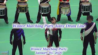 Winter Marching Party Joint Drum Line / Winter Marching Party in KYOTO(2020-01-04)