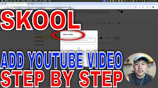 ✅ How To Add YouTube Video Skool Course Lesson🔴