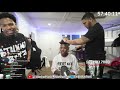 ben da don u0026 deshae frost opens a barber shop..