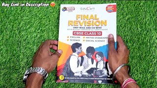 😱Educart FINAL REVISION Book Class 10 Review || 2024-25 🔥Best Sample Paper For Class 10 Board exam