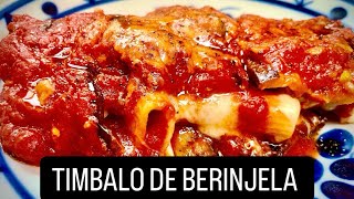 TIMBALO DE BERINJELA. UM CLÁSSICO MARAVILHOSO!