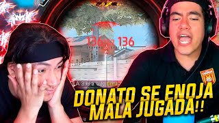 DONATO SE ENOJA CONMIGO AL VERME HACER ESTA JUGADA A PRECISO EN MIRA!! || FREE FIRE MAX