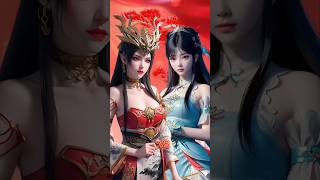 Which one is powerful || queen medusa vs xun er || battle through the heavens #shortsfeed #shorts