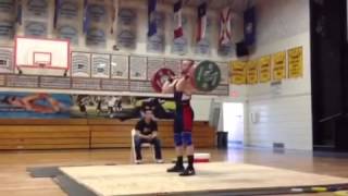 145kg (319#) Clean \u0026 Jerk