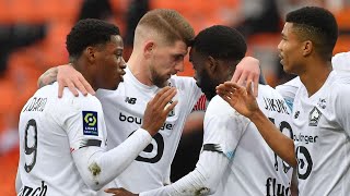 Lorient 1 4 Lille | All goals and highlights 21.02.2021 | FRANCE Ligue 1 | League One | PES