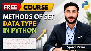 Methods of Set Datatype | Set Methods in Python | Sets in Python | Python Tutorial for Beginners