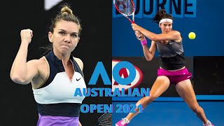 Simona Halep vs Ajla Tomljanović Australian Open 2021 FULL MATCH HIGHLIGHTS