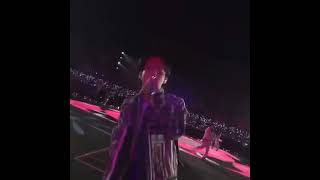 Taehyung iconic brrr in Idol #PTD_STAGE_ON_SEOUL day 1 #Shorts #BTS