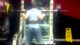 140kg/310lbs Squat for 5 reps RAW, 17 years old @80kg