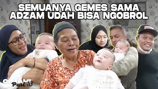 EMAK ENGKOM GEMES LIHAT ADZAM⁉️