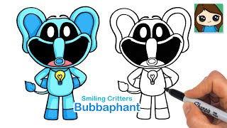 How to Draw Bubba Bubbaphant | Smiling Critters Elephant