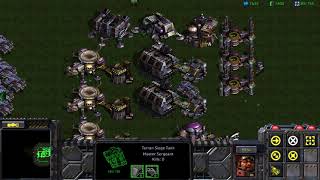 StarCraft: Remastered - 1 Terran vs 7 random computers - Map: Fastest Map Possible!
