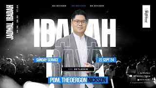 Pdm. Theoergon Nickson, B.IT. - MENGATASI ORANG YG SULIT DALAM TERANG FIRMAN TUHAN -22.09.2024-08.30