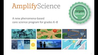 Amplify Science K-8 global webinars