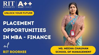 Unlocking Placement Opportunities for MBA Finance Students: Insights from Ms. Megha Chauhan